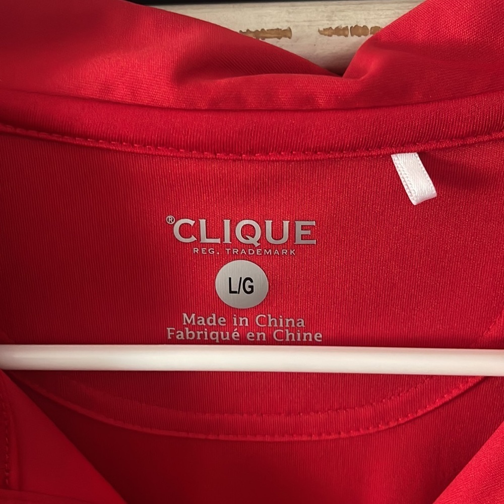 Men’s Red Golf Polo - L - Picture 3 of 4